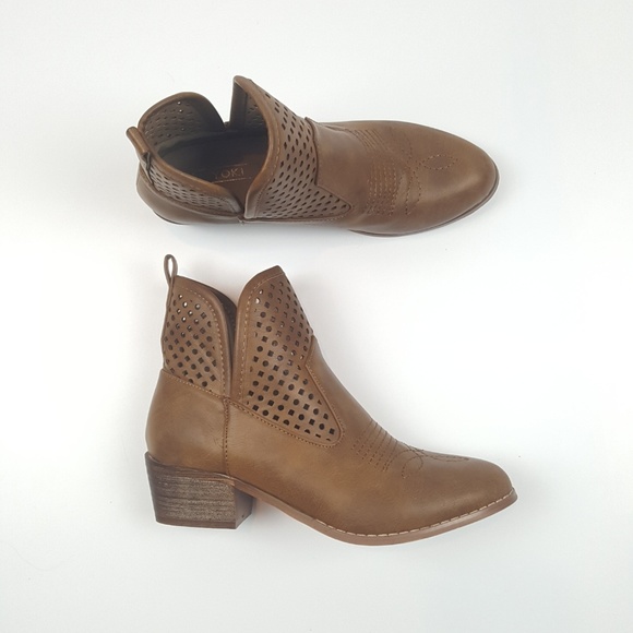 Yoki Shoes - Laser Cut Booties {Yoki}